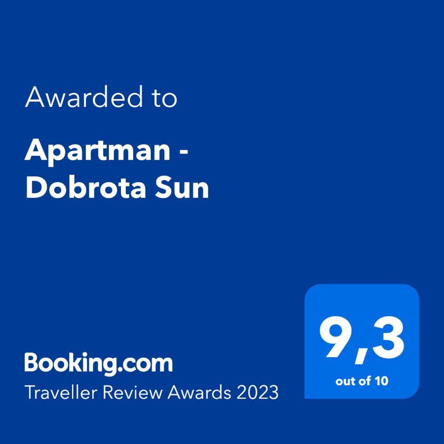 Apartman - Dobrota Sun Kotor Eksteriør billede